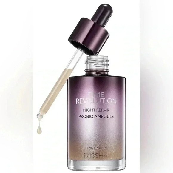 MISSHA Time Revolution Night Repair Probio Face Serum Ampoule - Picture 1 of 4